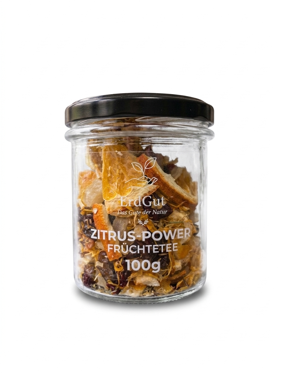 Früchtetee „Zitrus-Power“ (100 g)